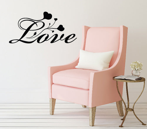 Love Flower Wall Sticker