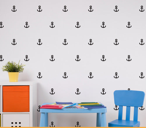 Pattern Anchors (Set Of 80) Wall Sticker