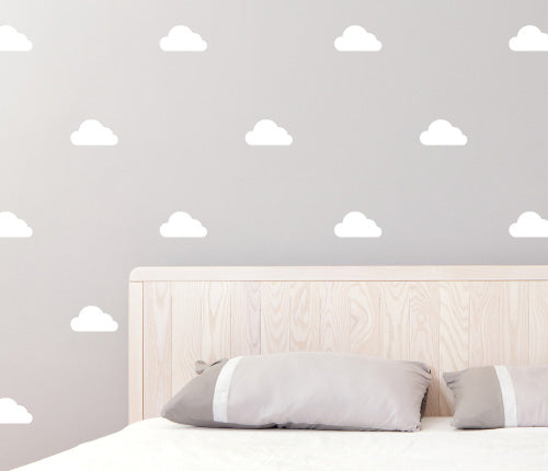 Pattern Cloud (Set Of 30) Wall Sticker