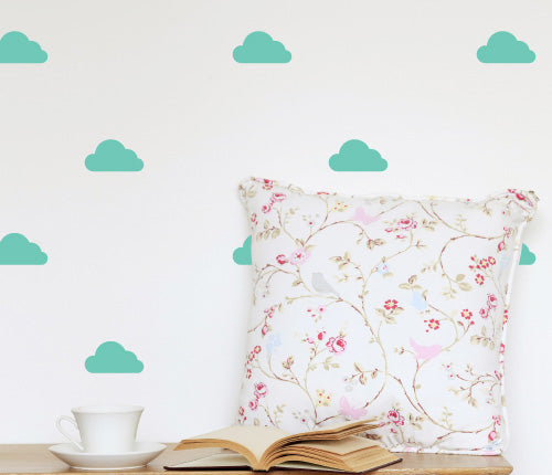 Pattern Cloud (Set Of 30) Wall Sticker