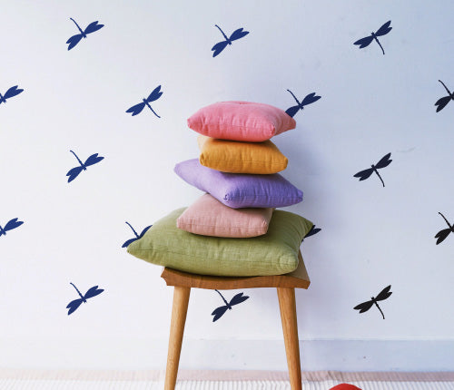 Pattern Dragonfly (Set Of 30) Wall Sticker