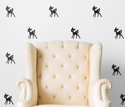 Pattern Deers (Set Of 30) Wall Sticker