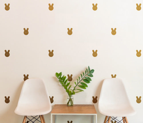 Pattern Bunny (Set Of 30) Wall Sticker