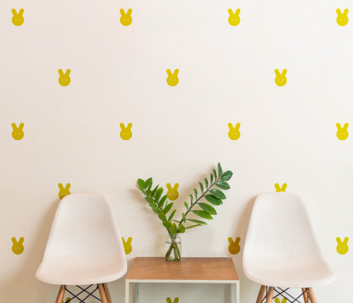 Pattern Bunny (Set Of 30) Wall Sticker