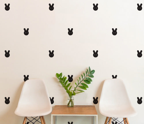 Pattern Bunny (Set Of 30) Wall Sticker