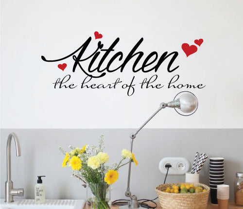 The Kitchen The Heart Wall Sticker