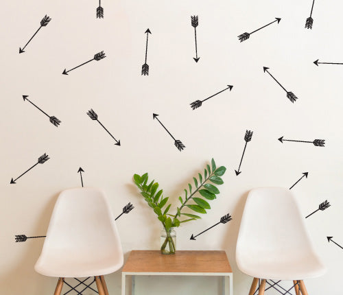 Pattern Single Arrow (Set Of 16) Wall Sticker