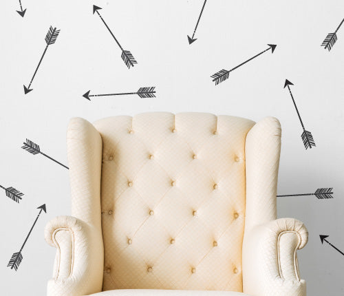 Pattern Single Arrow (Set Of 16) Wall Sticker