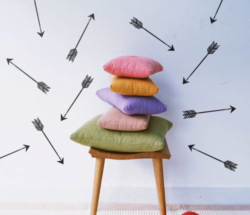 Pattern Single Arrow (Set Of 16) Wall Sticker