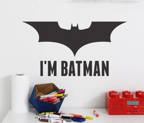 I'M Superhero Wall Sticker