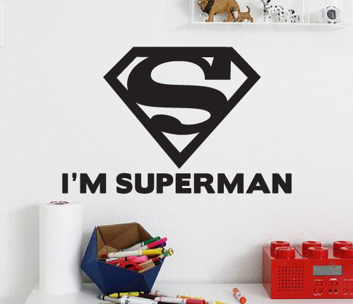 I'M Superhero 4 Wall Sticker