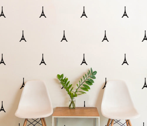 Pattern Eiffel Lover (Set Of 32) Wall Sticker