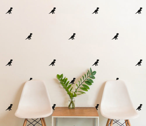 Pattern Dinosaurs Tyrannosaurus (Set Of 24) Wall Sticker