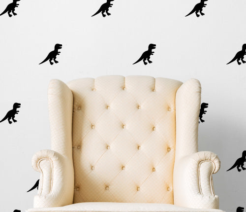 Pattern Dinosaurs Tyrannosaurus (Set Of 24) Wall Sticker