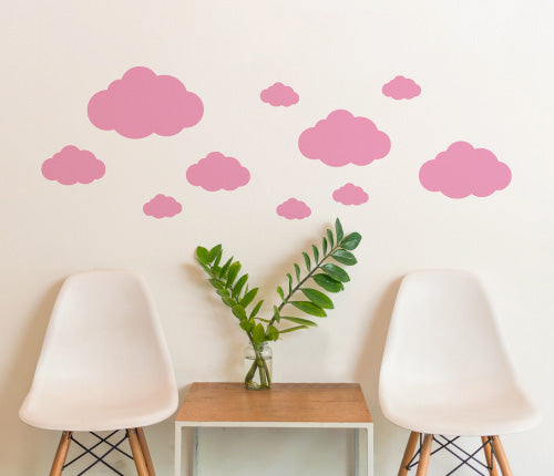 Pattern Rhythm Of Cloud (Set Of 10) Wall Sticker