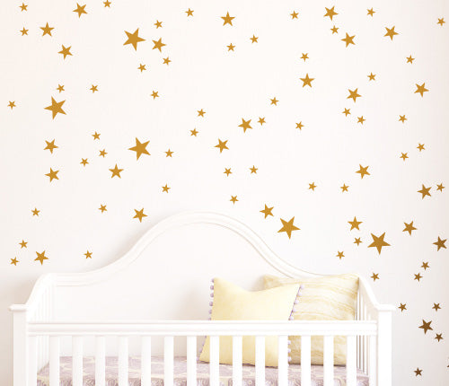 Gold Stars (Set Of 65) Wall Sticker