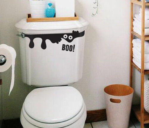 Little Monster Hide Boo Wall Sticker