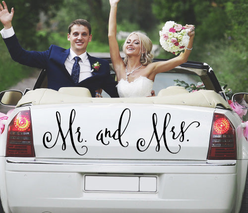 Ms & Mrs Wall Sticker