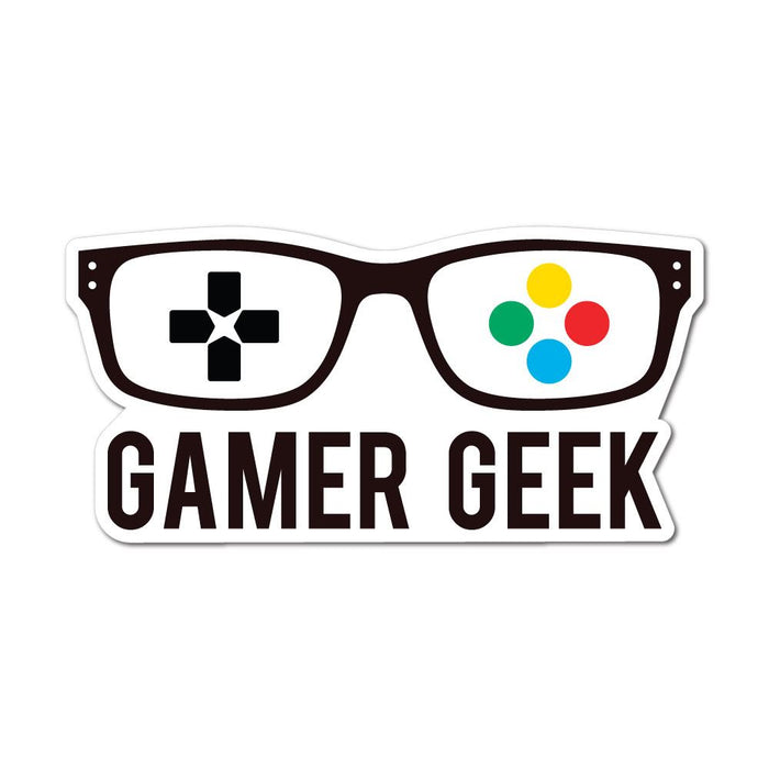 Nerdy Gamer Sticker Decal