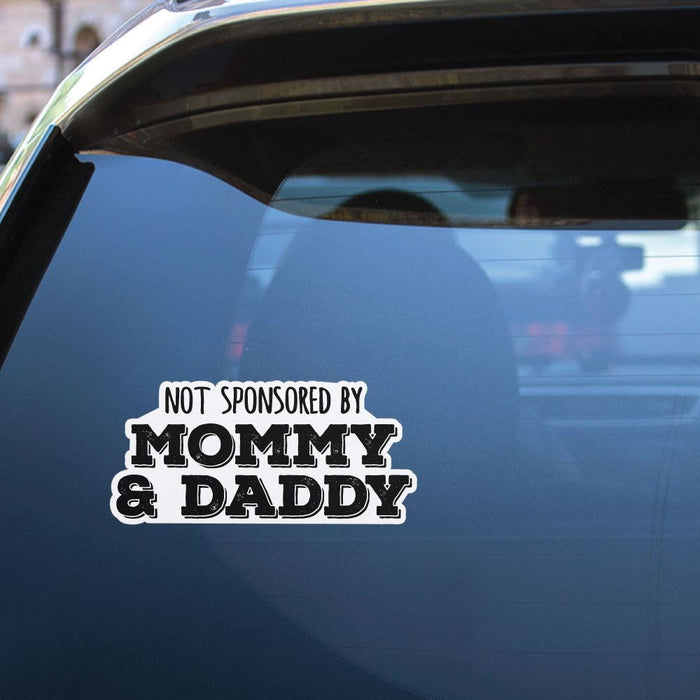 Not Sponsored Sticker Decal