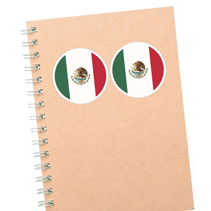 Mexico Flag X2 Sticker Decal