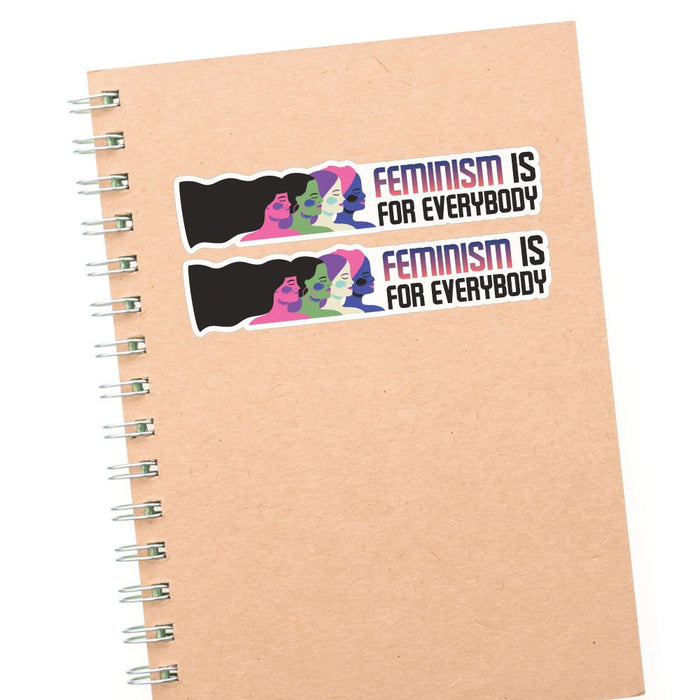 2X Feminism Is For Everybody Sticker Decal