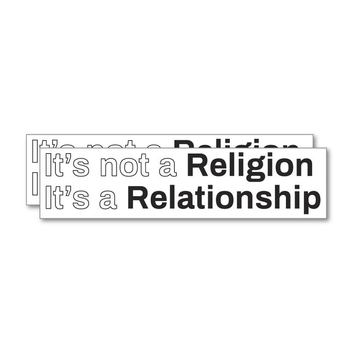 2X Relationship Sticker Decal