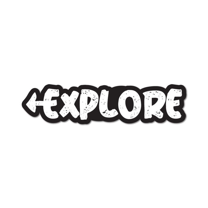 Explore Sticker Decal