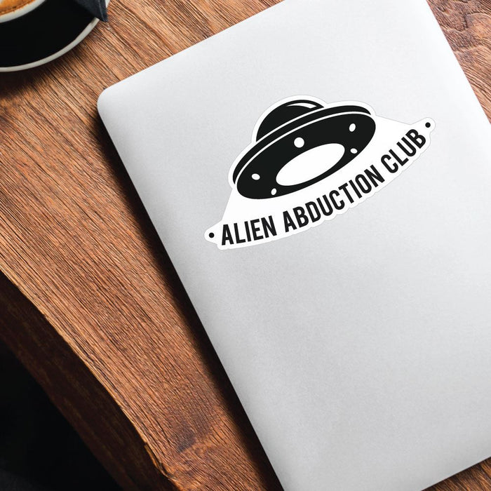 Alien Abduction Club Sticker Decal