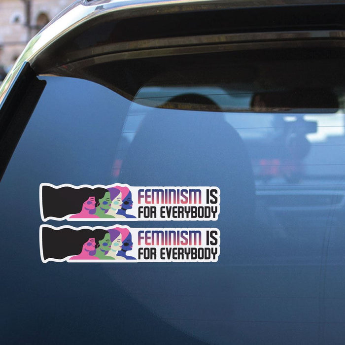 2X Feminism Is For Everybody Sticker Decal