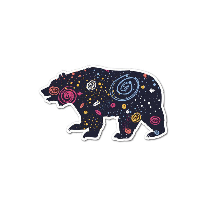 Space Bear Sticker Decal