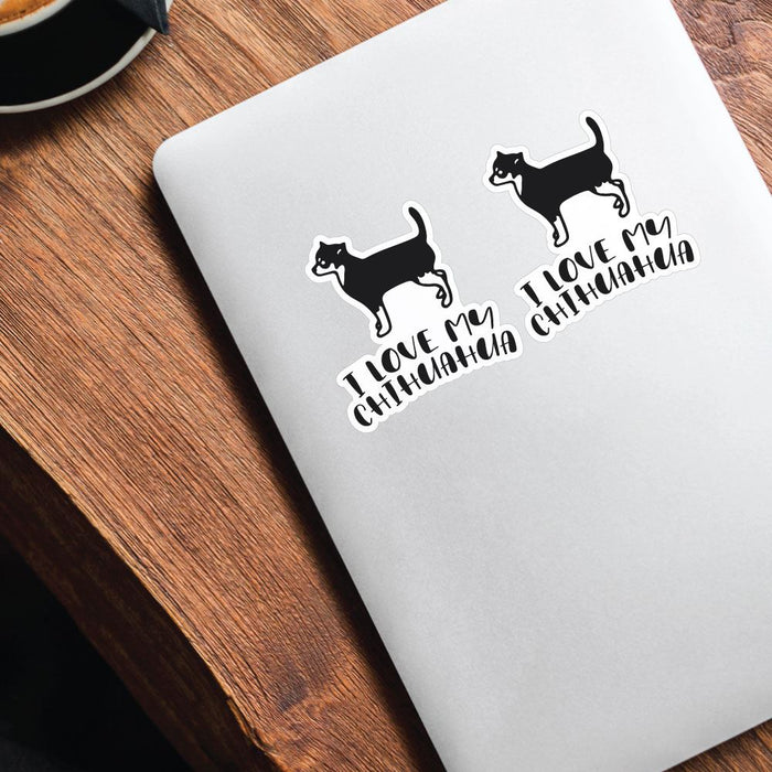 2X Chihuahua Sticker Decal