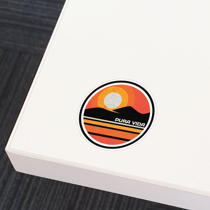 Pura Vida Costa Rica Sticker Decal