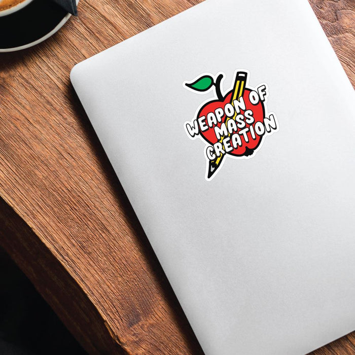 Weapon Of Mass Creation Sticker Decal