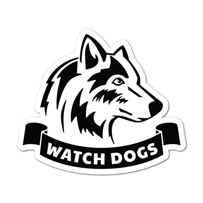 Beware Watch Dogs Sticker Decal