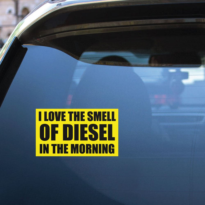 I Love The Smell Of Diesel Sticker Decal