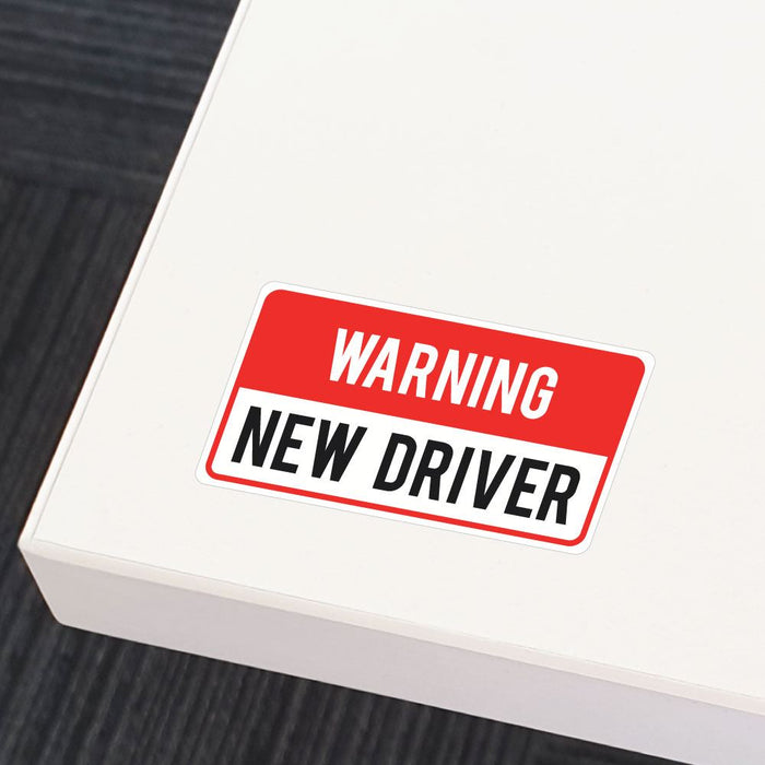 Warning Beginner Driver Sticker Decal