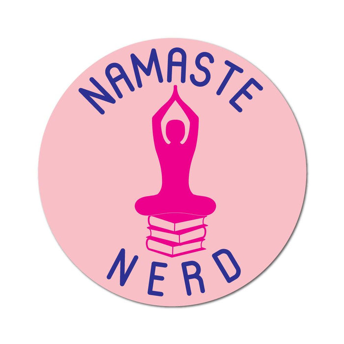Namaste Nerd Sticker Decal
