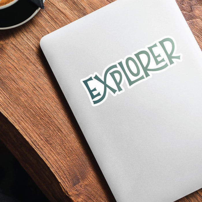 Explorer Icon Sticker Explorer Sticker Decal | Travel Stickers - Sticker Collective