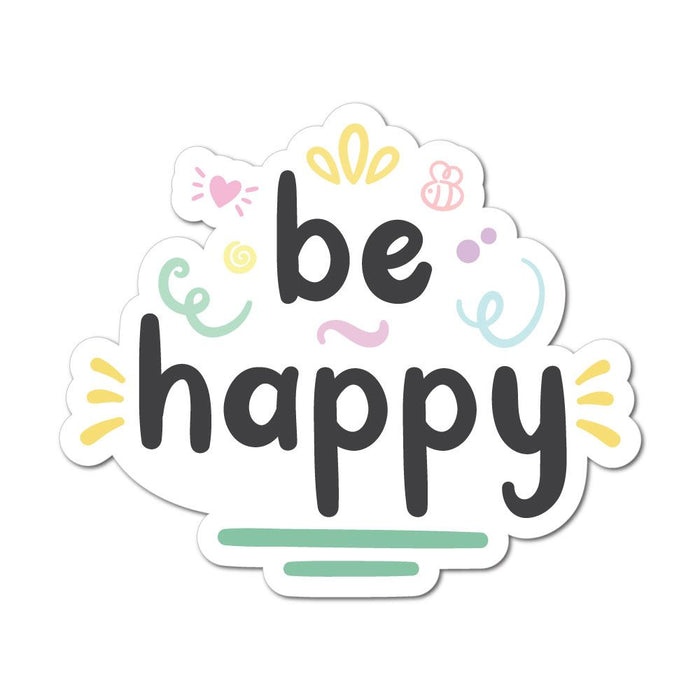 Be Happy Sticker Decal