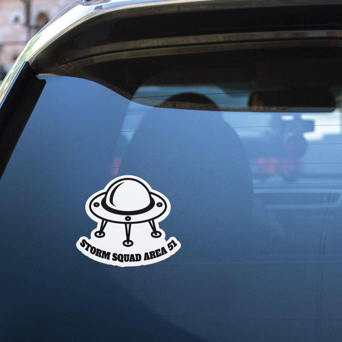 Storm Squad Area 51 Aliens Sticker Decal