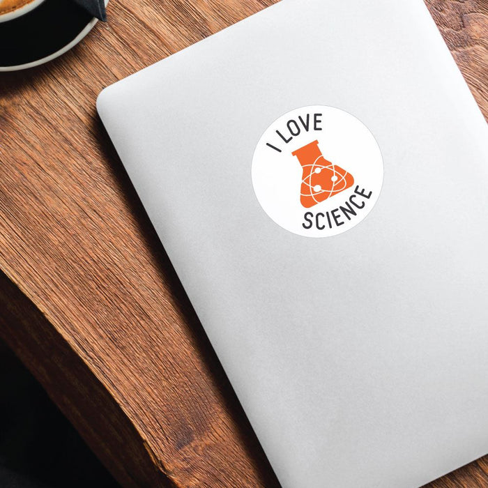 I Love Science Sticker Decal