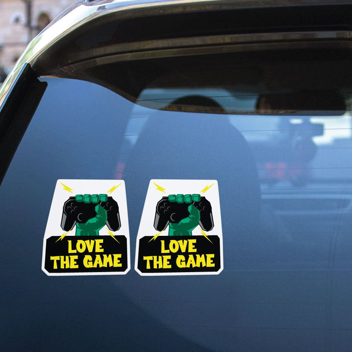 2X Love The Video Game Sticker Decal