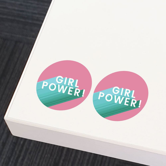 2X Girl Power Sticker Decal