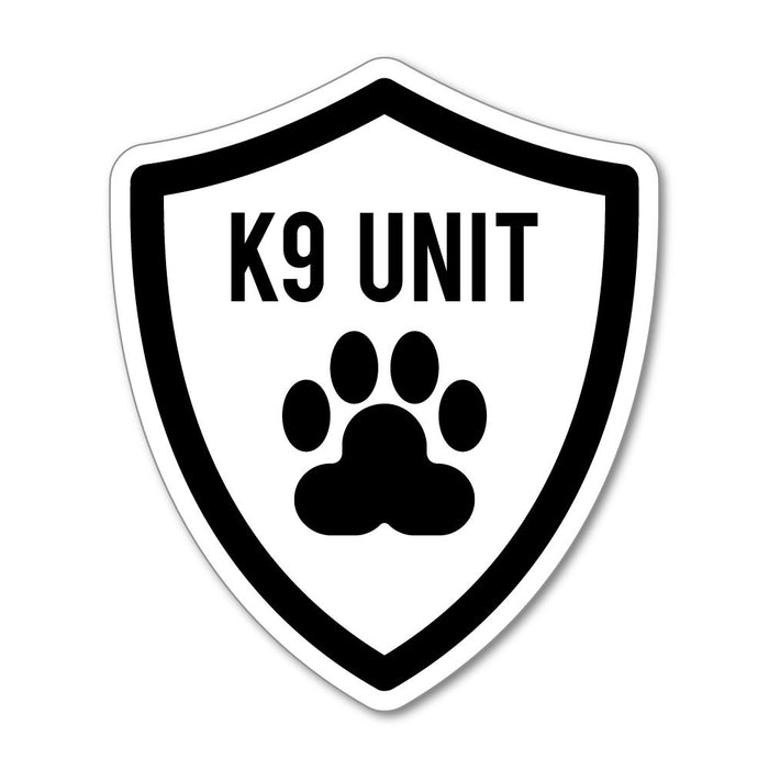 K9 Dog Unit Training Sticker Decal