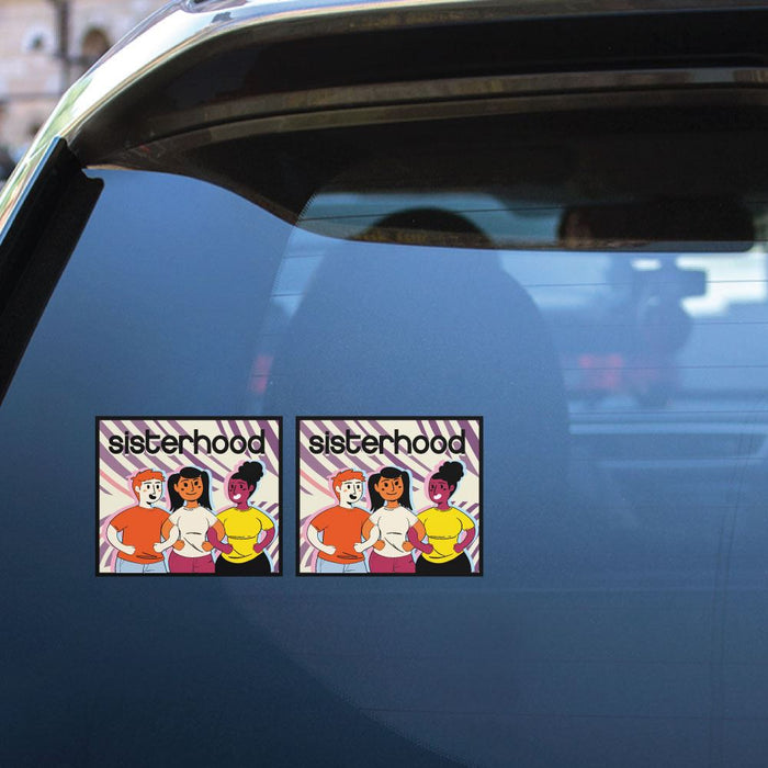 2X We Are All Sisters Sticker Decal