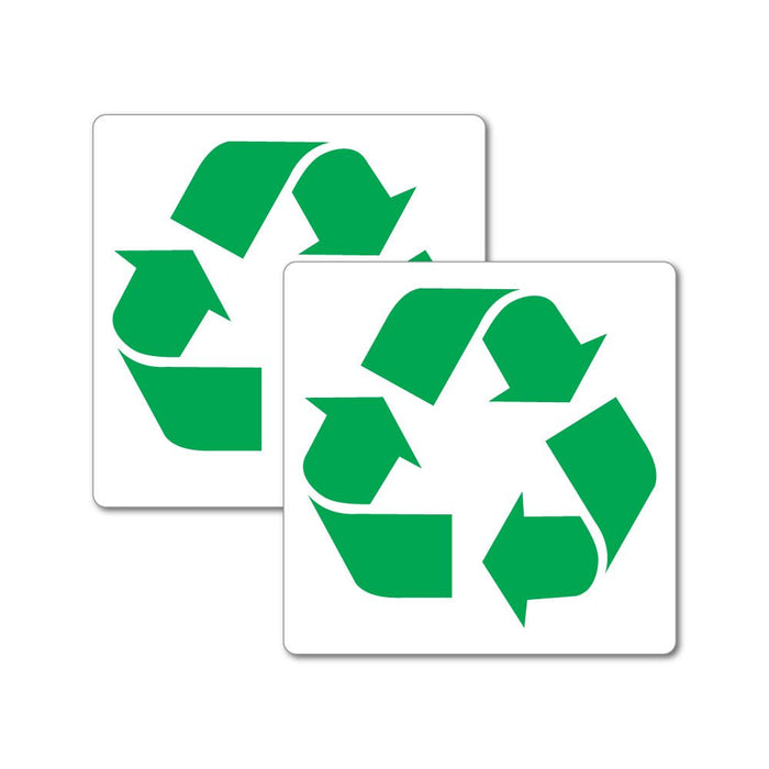 Recycling Bin Stickers Decal
