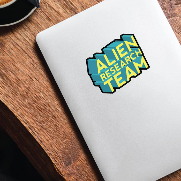 Alien Research Team Sticker Decal