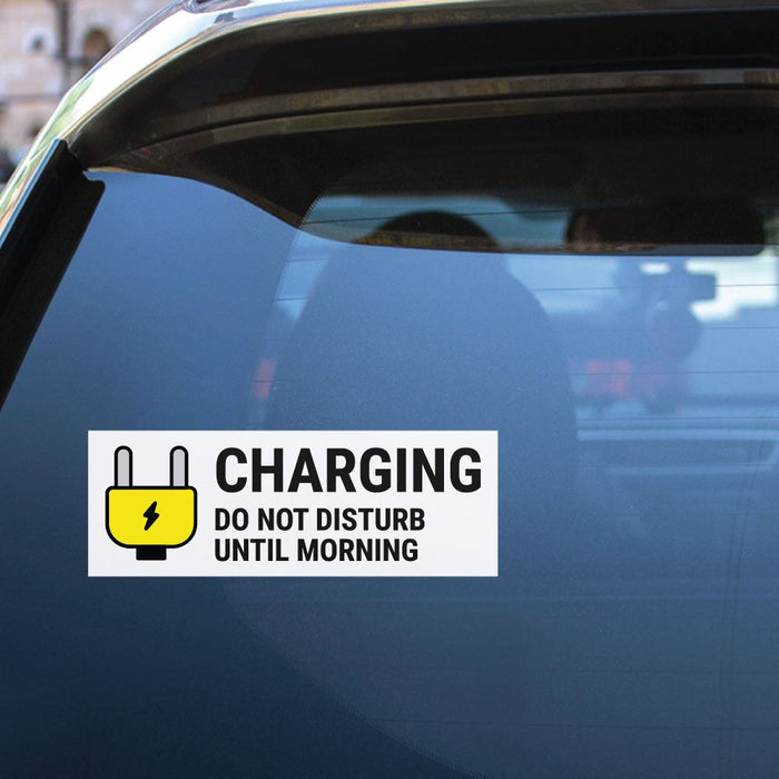 Charging Do Not Disturb Sticker Decal