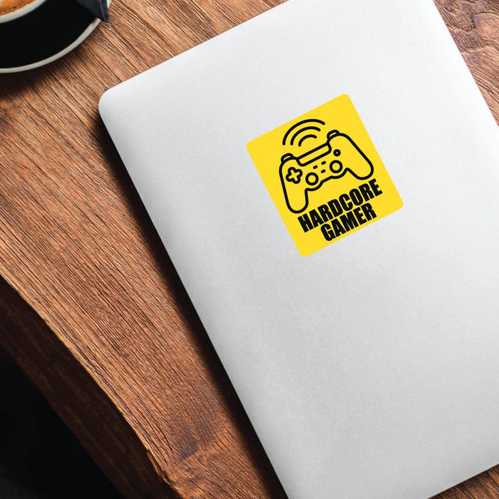 Hardcore Video Gamer Sticker Decal